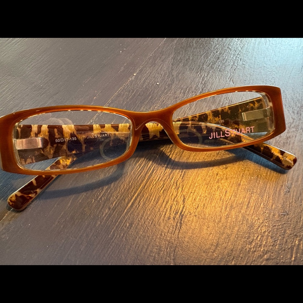 JILL STUART JS 193-1 BROWN 50 17 135 FLEX HINGES